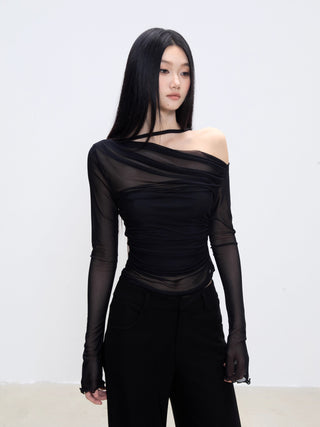 strapless shoulder top
