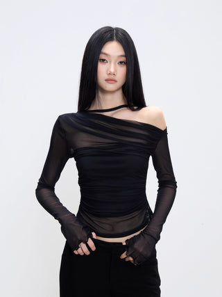 strapless shoulder top