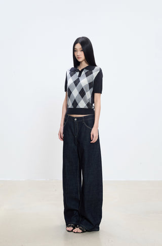 drape straight jeans