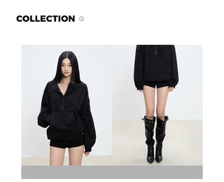 zipper windbreaker coat