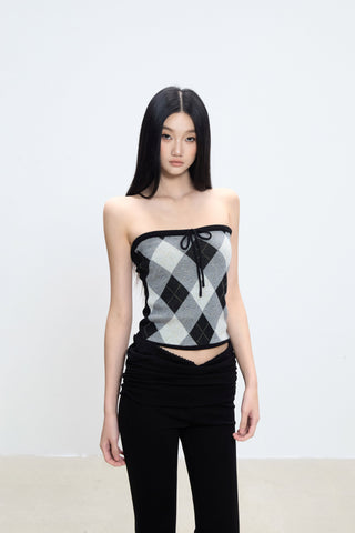 tube top cardigan