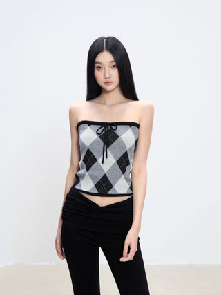 tube top cardigan