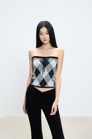 tube top cardigan