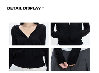 zipper long coat