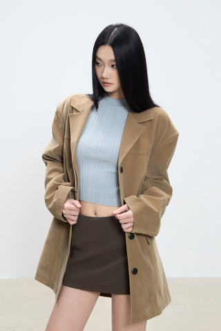 single-breasted suit jacket