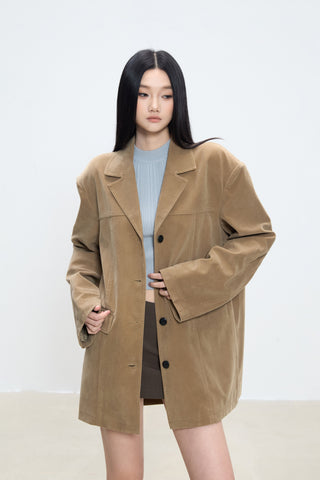single-breasted suit jacket
