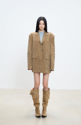 single-breasted suit jacket