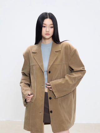 single-breasted suit jacket