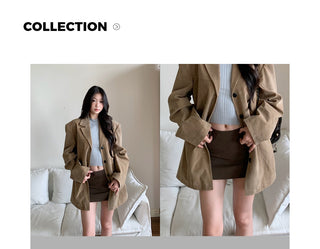 single-breasted suit jacket