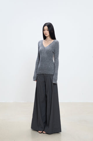 slim sweater top