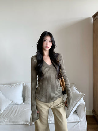 slim sweater top
