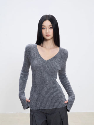 slim sweater top