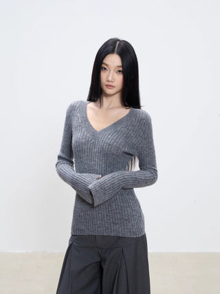 slim sweater top
