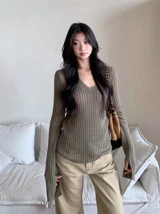 slim sweater top