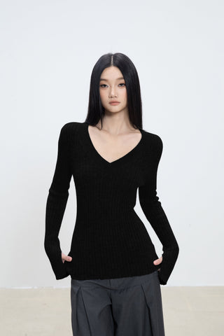 slim sweater top