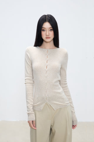 slim cardigan top