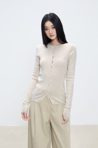 slim cardigan top