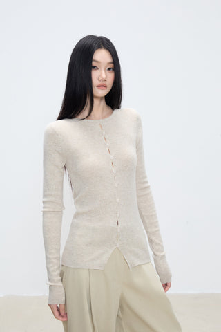 slim cardigan top