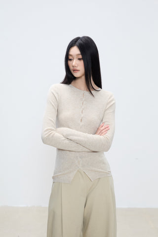slim cardigan top