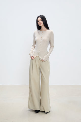slim cardigan top