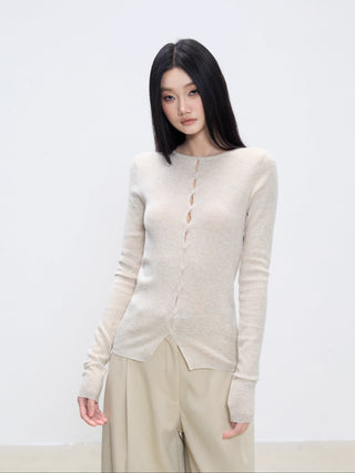 slim cardigan top