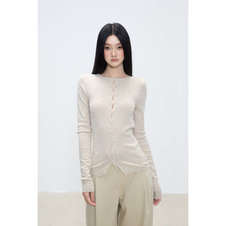 slim cardigan top