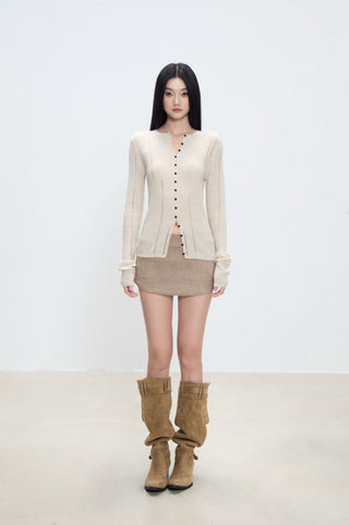 casual knit top