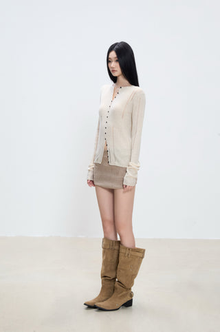 casual knit top