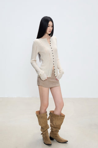 casual knit top
