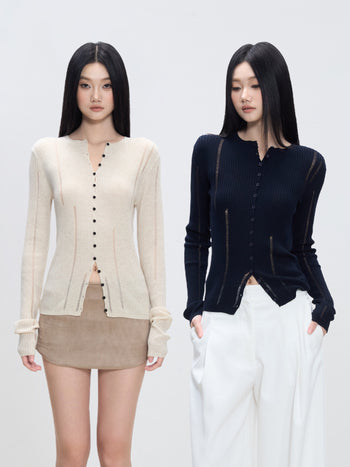 casual knit top