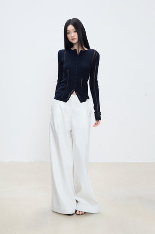 casual knit top