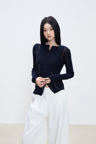 casual knit top