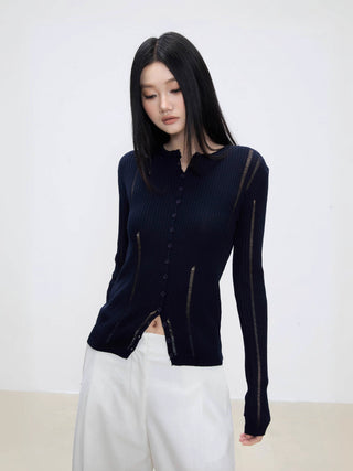 casual knit top