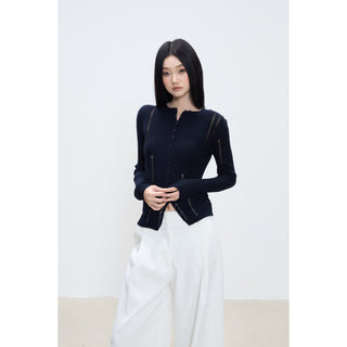 casual knit top