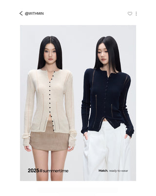 casual knit top