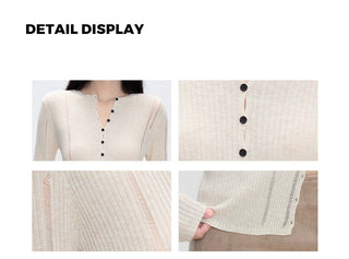 casual knit top