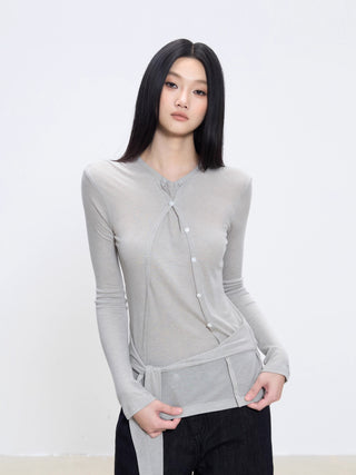 slim blouse top