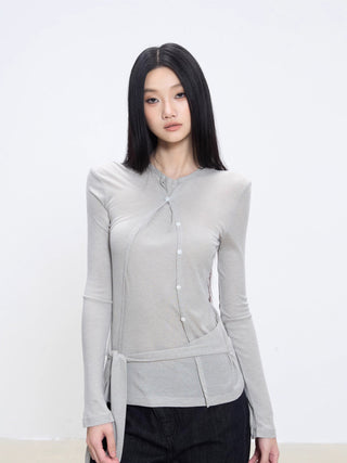 slim blouse top