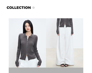 casual cardigan sweater