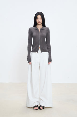 casual cardigan sweater