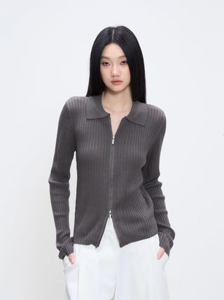 casual cardigan sweater