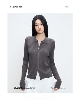 casual cardigan sweater