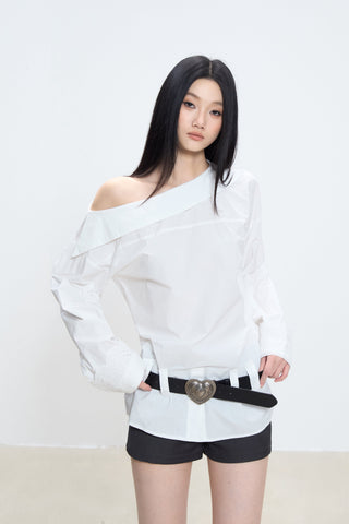 cold-shoulder top