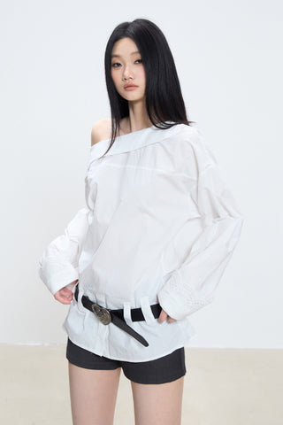 cold-shoulder top