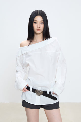 cold-shoulder top
