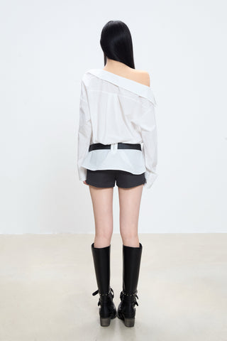 cold-shoulder top
