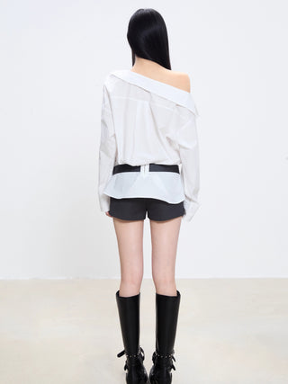 cold-shoulder top