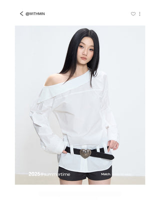 cold-shoulder top