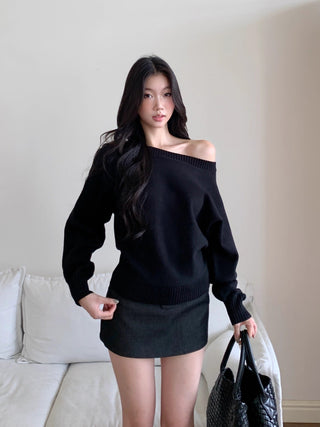 strapless sweater top