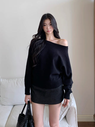 strapless sweater top